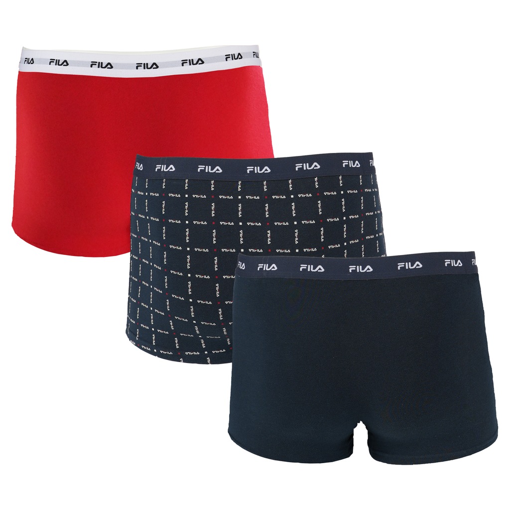 Fila Boxershorts, (3er Pack), mit elastischem Logobund günstig online kaufen