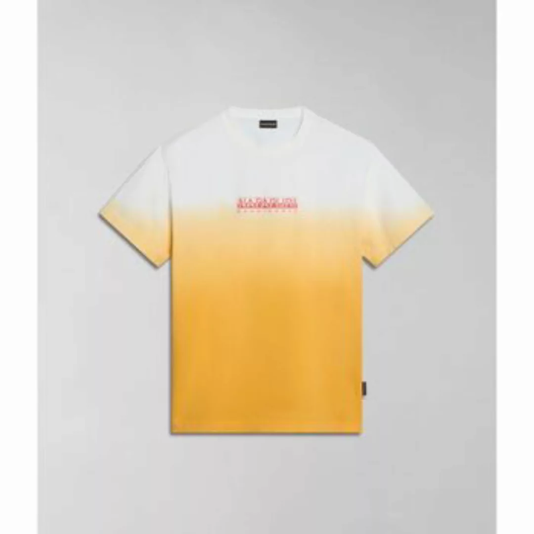 Napapijri  T-Shirts & Poloshirts S-HOWARD NP0A4HQC-Y1J1 YELLOW KUMQUAT günstig online kaufen