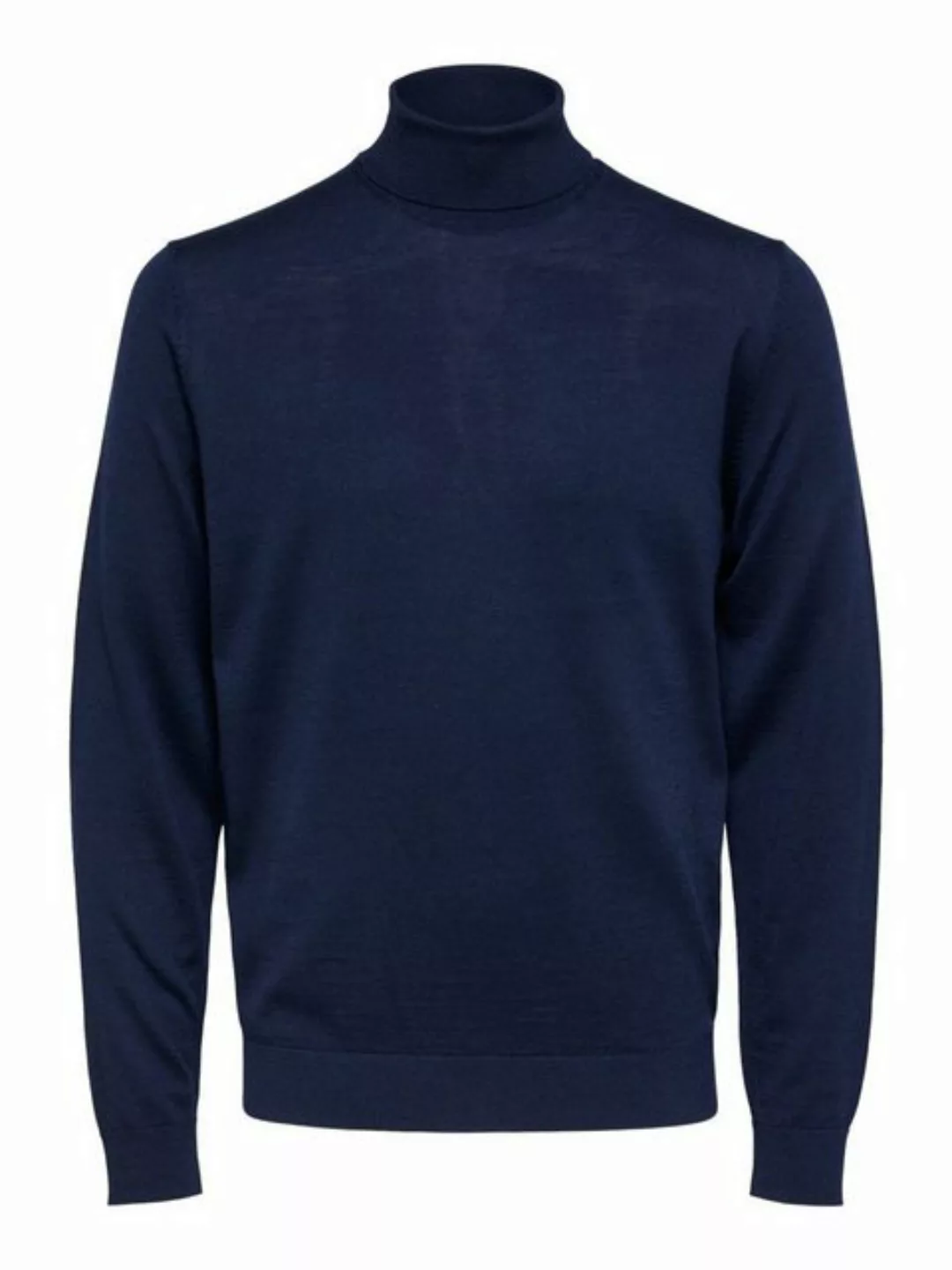 Selected Herren Rollkragen Pullover SLHTOWN MERINO COOLMAX Slim Fit günstig online kaufen