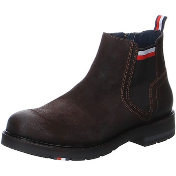 Tommy Hilfiger  Stiefel Schlupfstiefel Boots Braun Neu FM0FM0-3775 günstig online kaufen