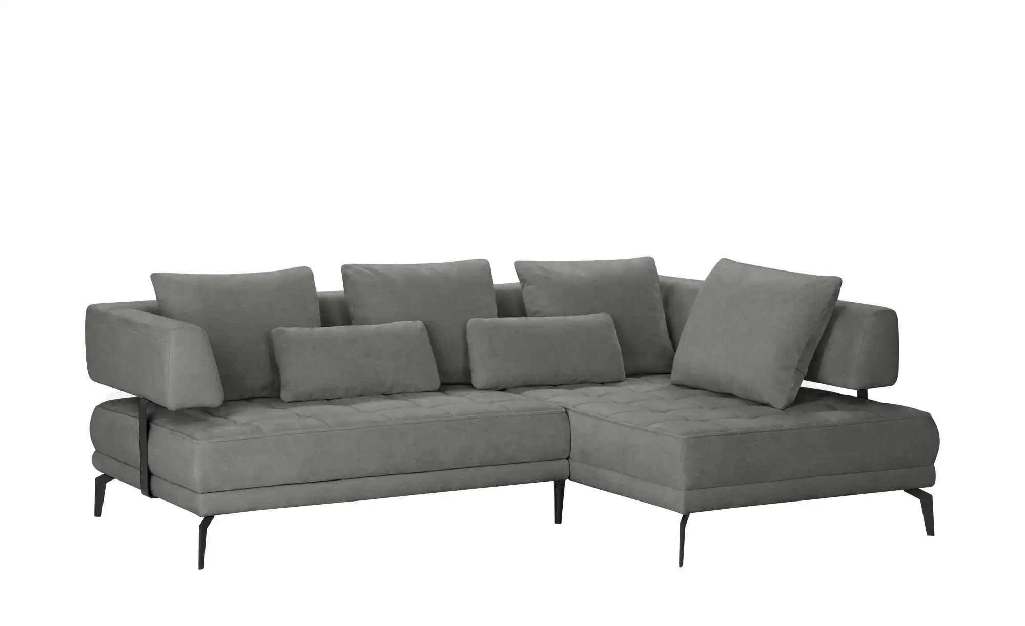 switch Ecksofa  Giotto ¦ grau ¦ Maße (cm): B: 242 H: 85 T: 176 Polstermöbel günstig online kaufen