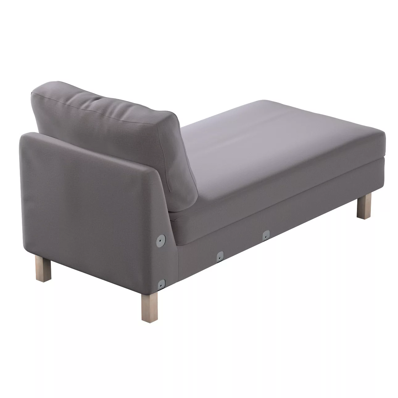 Bezug für Karlstad Recamiere Zustellsofa, kurz, braun, Bezug für Karlstad R günstig online kaufen