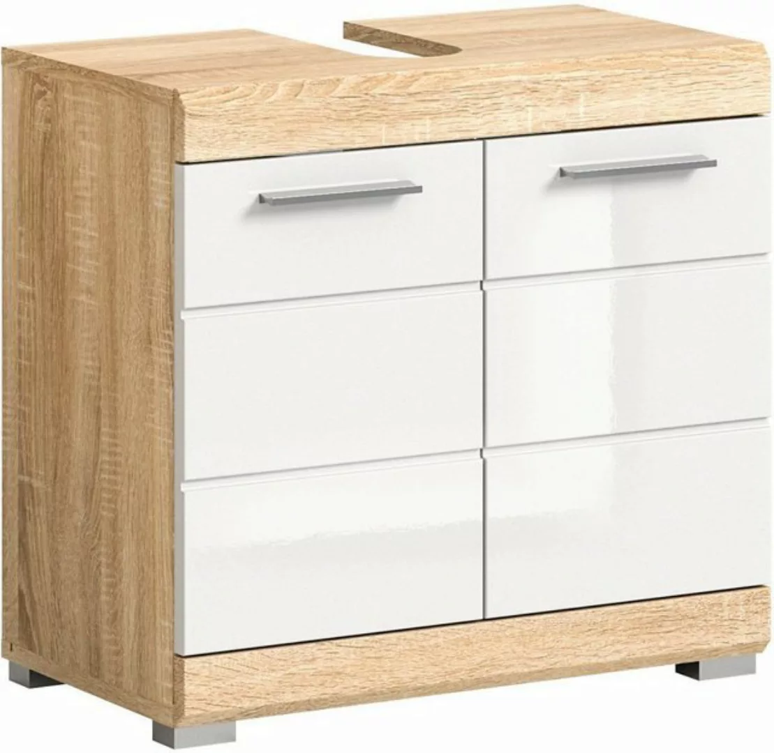 INOSIGN Waschbeckenunterschrank "Siena", (1 St.), Badmöbel Badschrank, 2 Tü günstig online kaufen