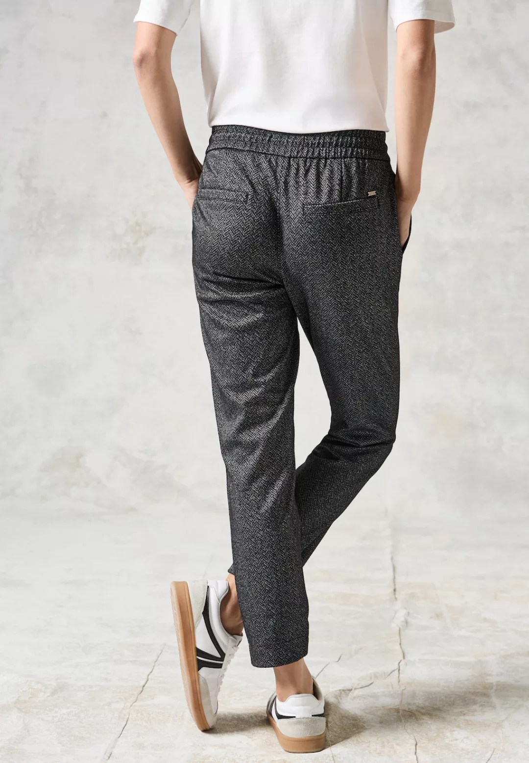 Cecil Stoffhose "Style TRACEY", im Herringbone Look günstig online kaufen