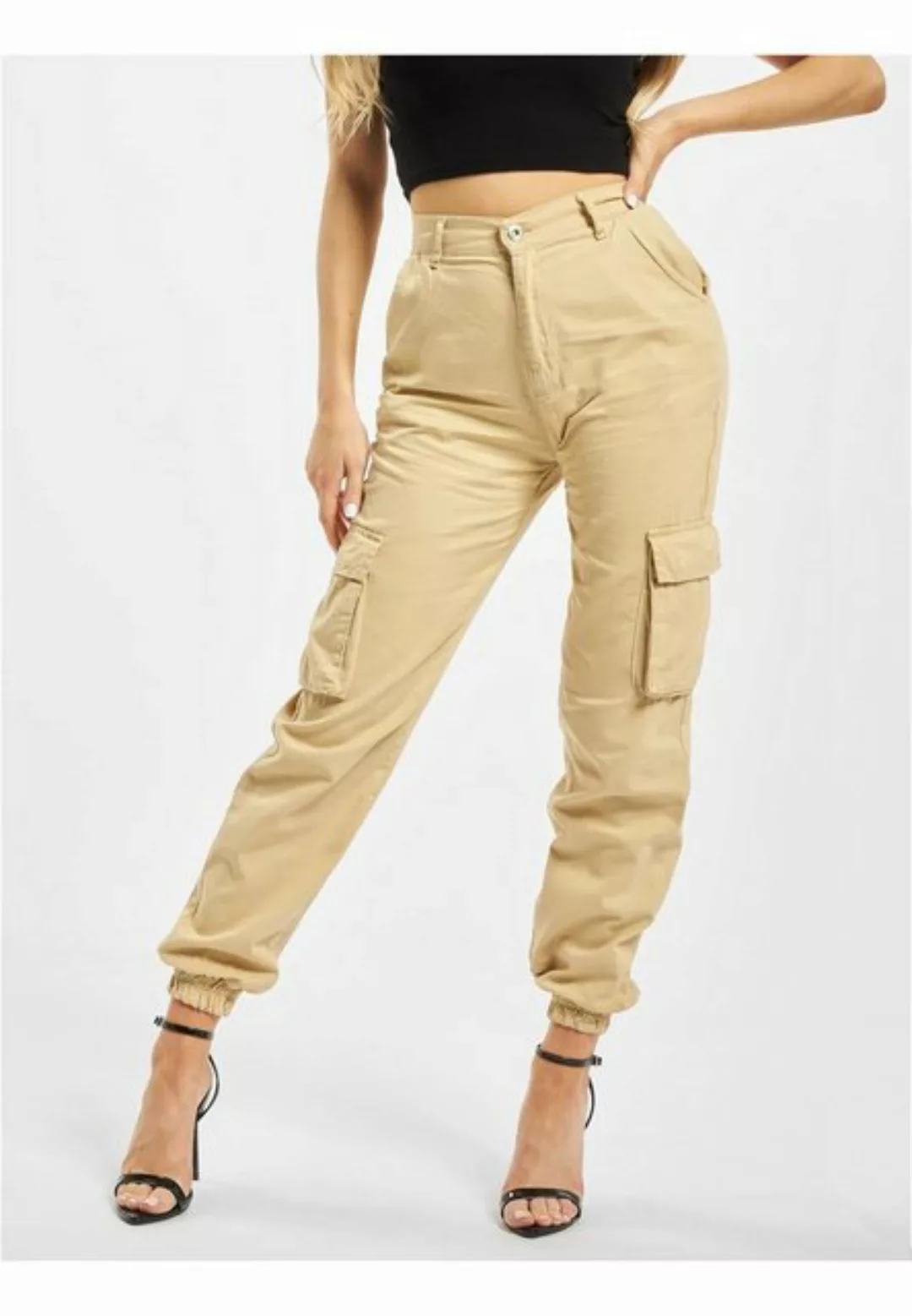 DEF Stoffhose DEF Damen Aya Cargopants (1-tlg) günstig online kaufen