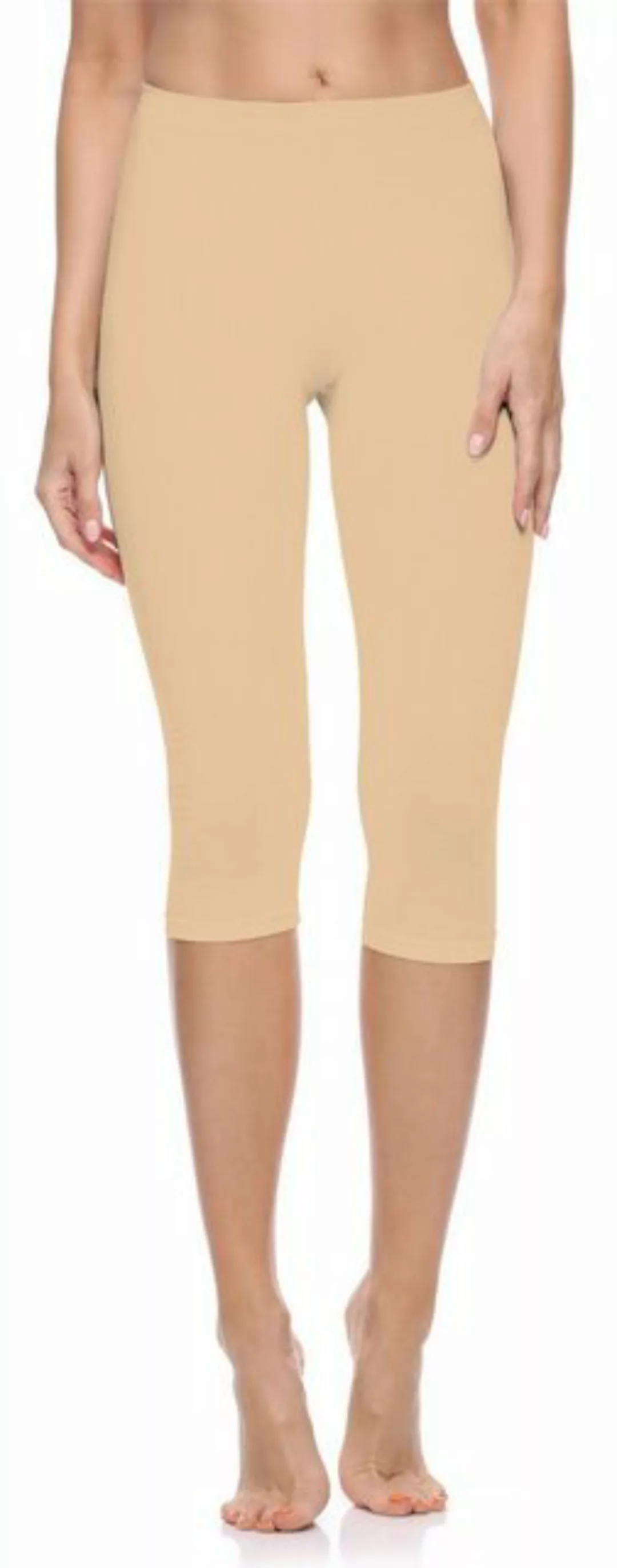 Merry Style Leggings Caprihose Damen 3/4 Hose MS10-199 (1-tlg) aus Baumwoll günstig online kaufen