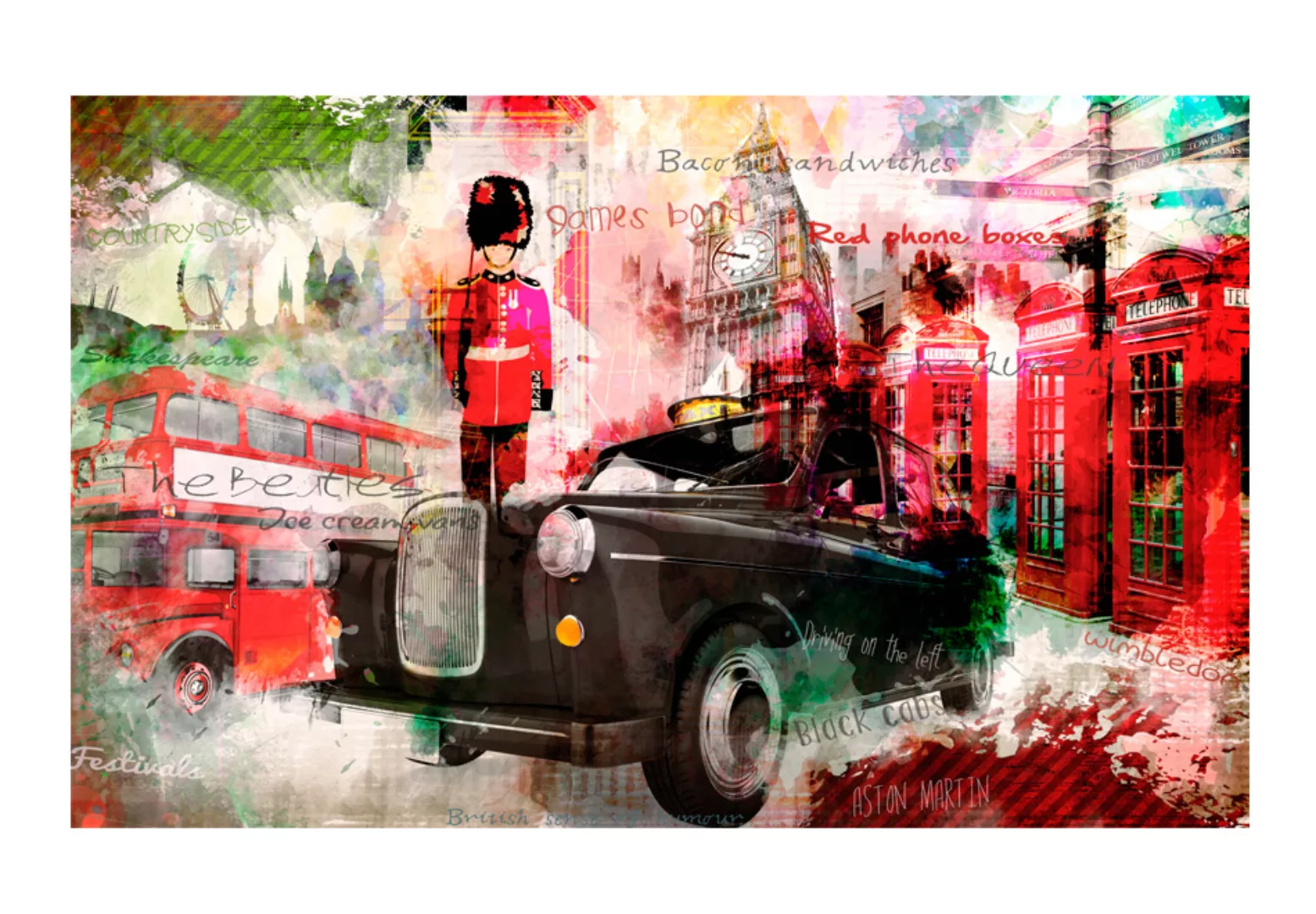 Fototapete - Streets Of London günstig online kaufen