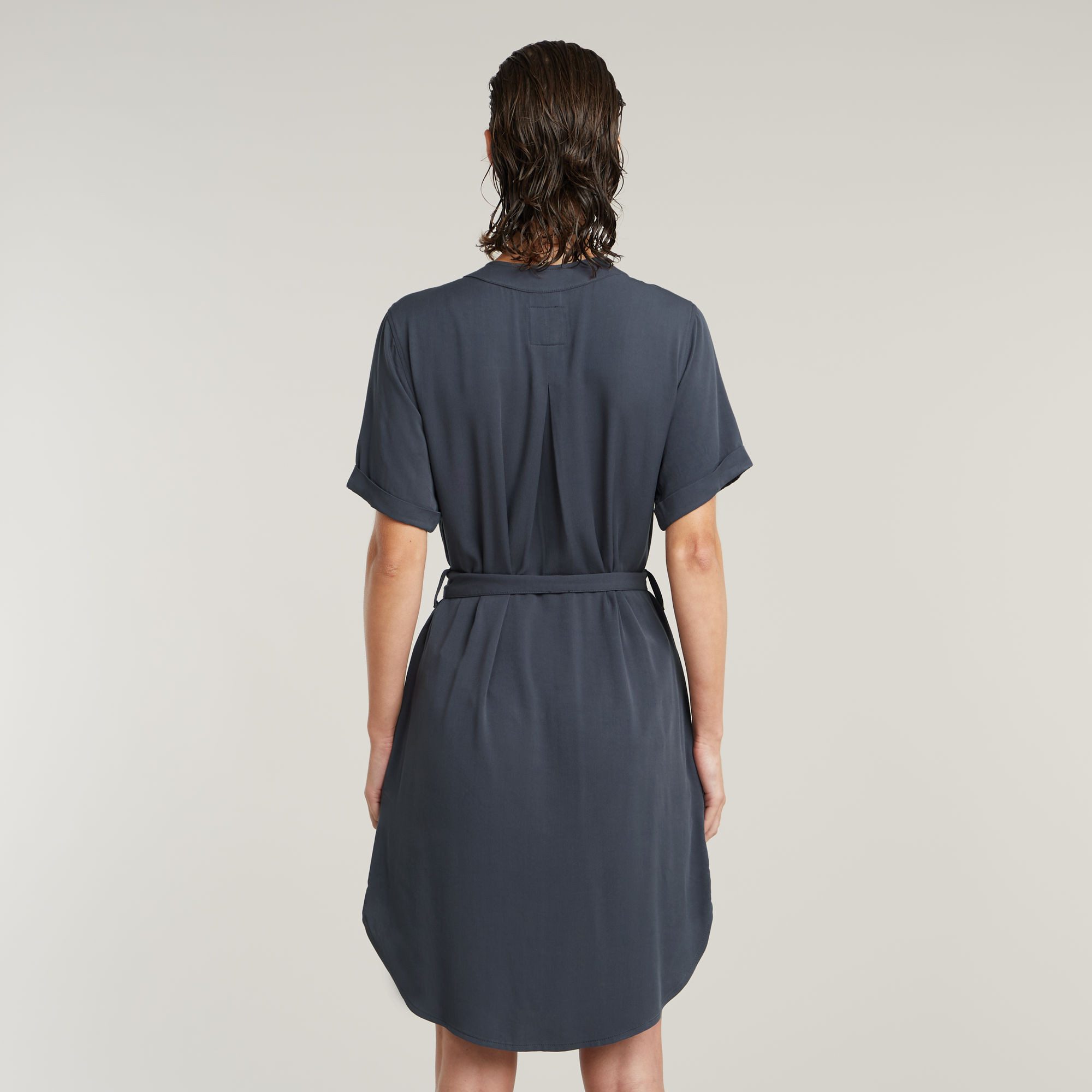 G-STAR Blusenkleid Belted Dress mit Bindegürtel günstig online kaufen