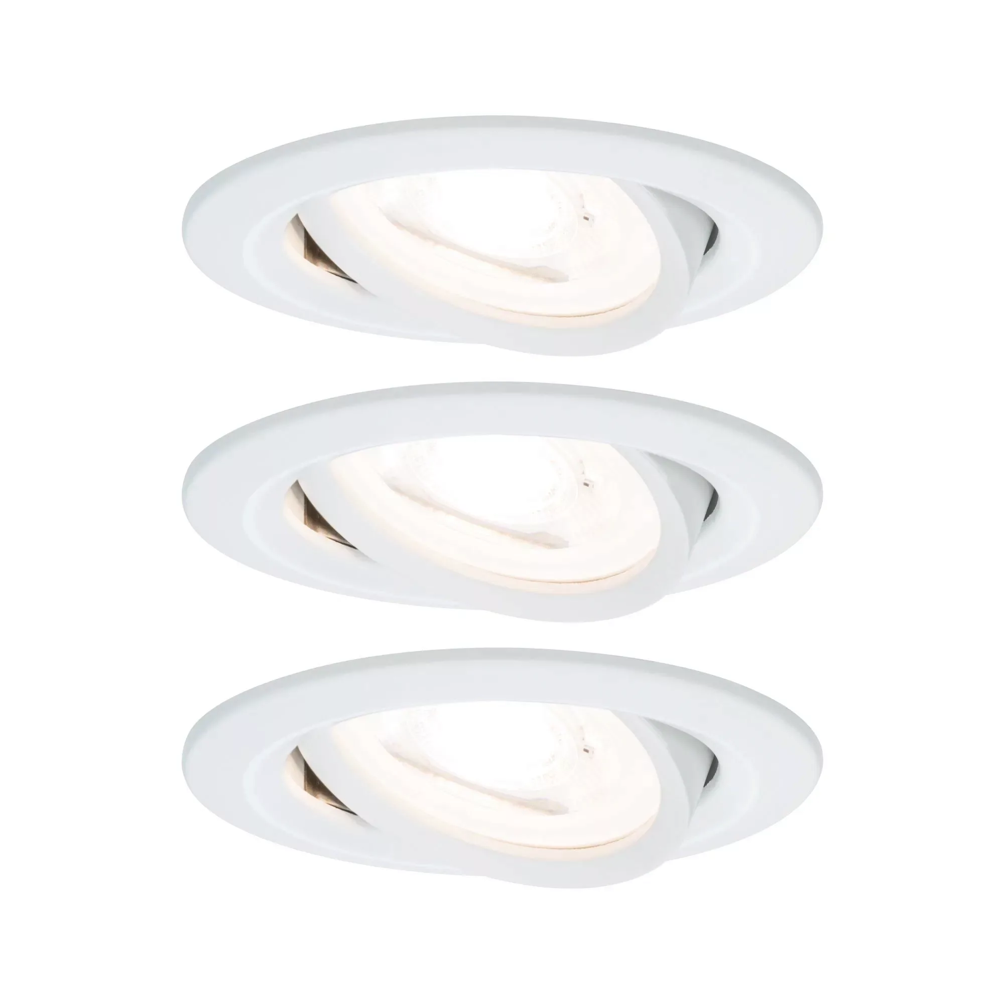 Paulmann "LED Einbauleuchte 3-Step-Dim Nova Basisset schwenkbar rund 84mm 5 günstig online kaufen