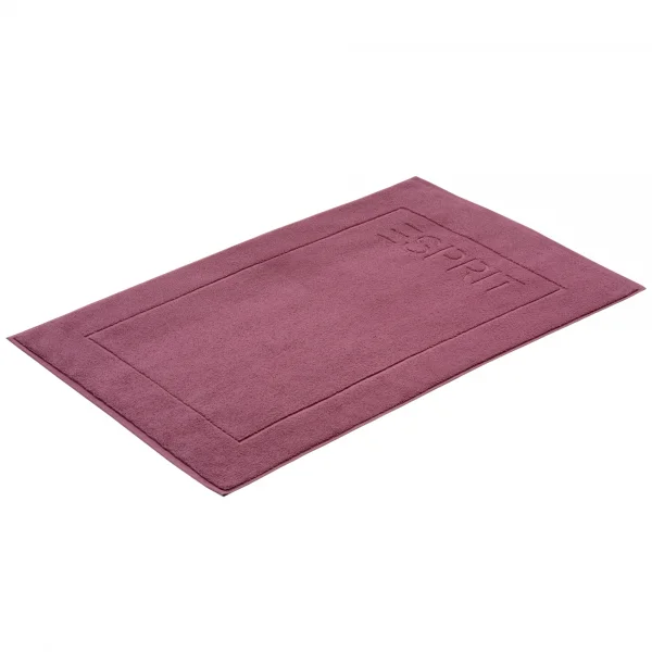 Esprit Badematten Solid - Farbe: Blackberry - 3505 - 60x90 cm günstig online kaufen