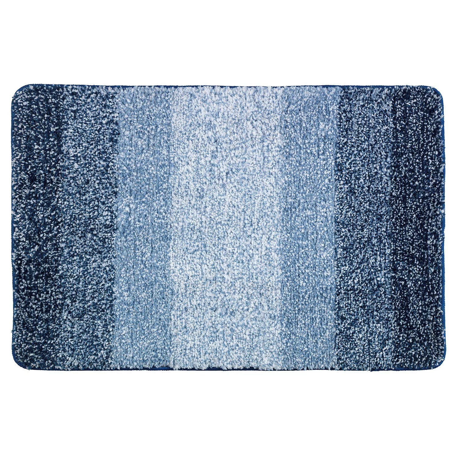 WENKO Badteppich Luso Blau, 60 x 90 cm blau günstig online kaufen
