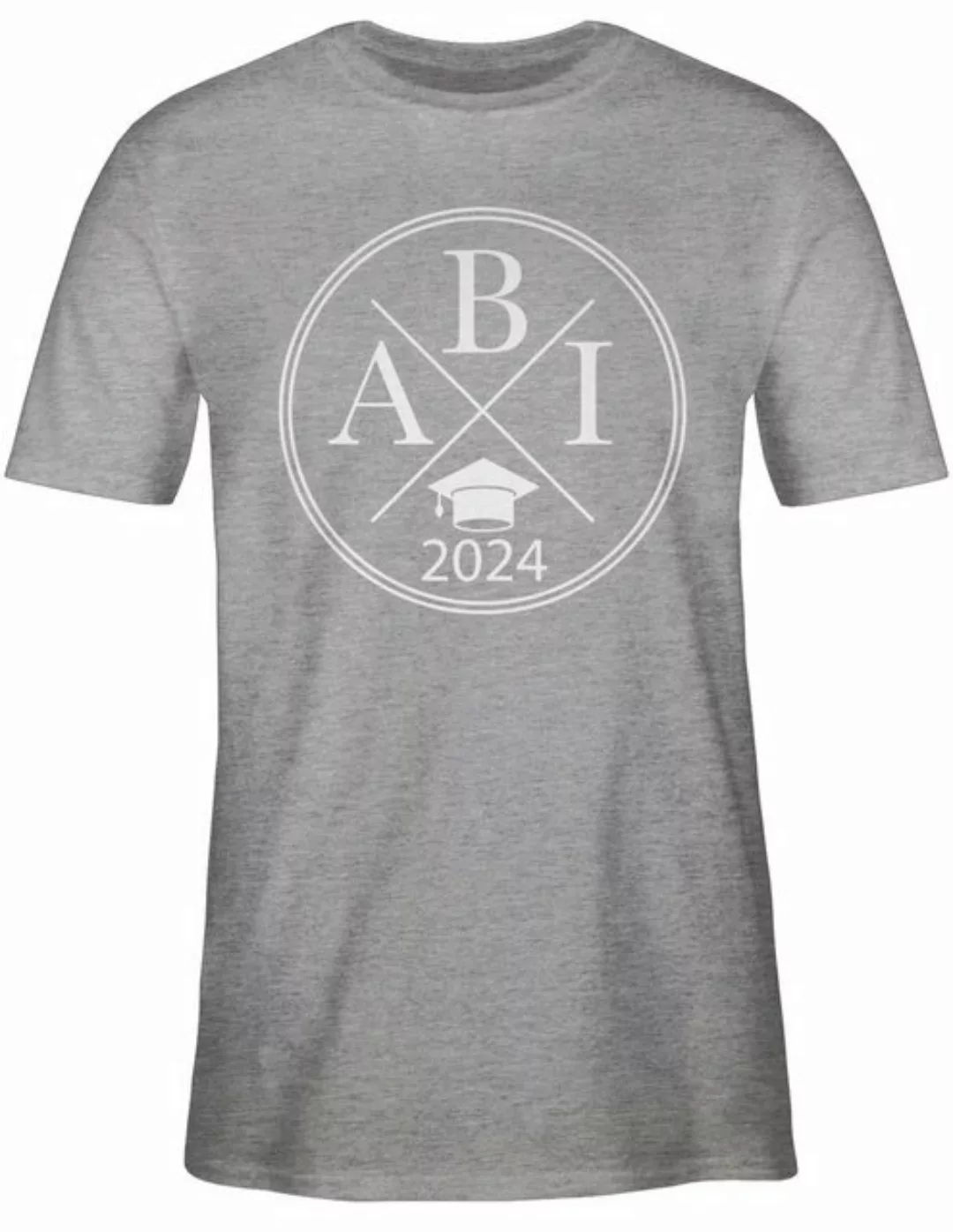 Shirtracer T-Shirt Abi 2024 Hipster X Abitur & Abschluss 2024 Geschenk günstig online kaufen