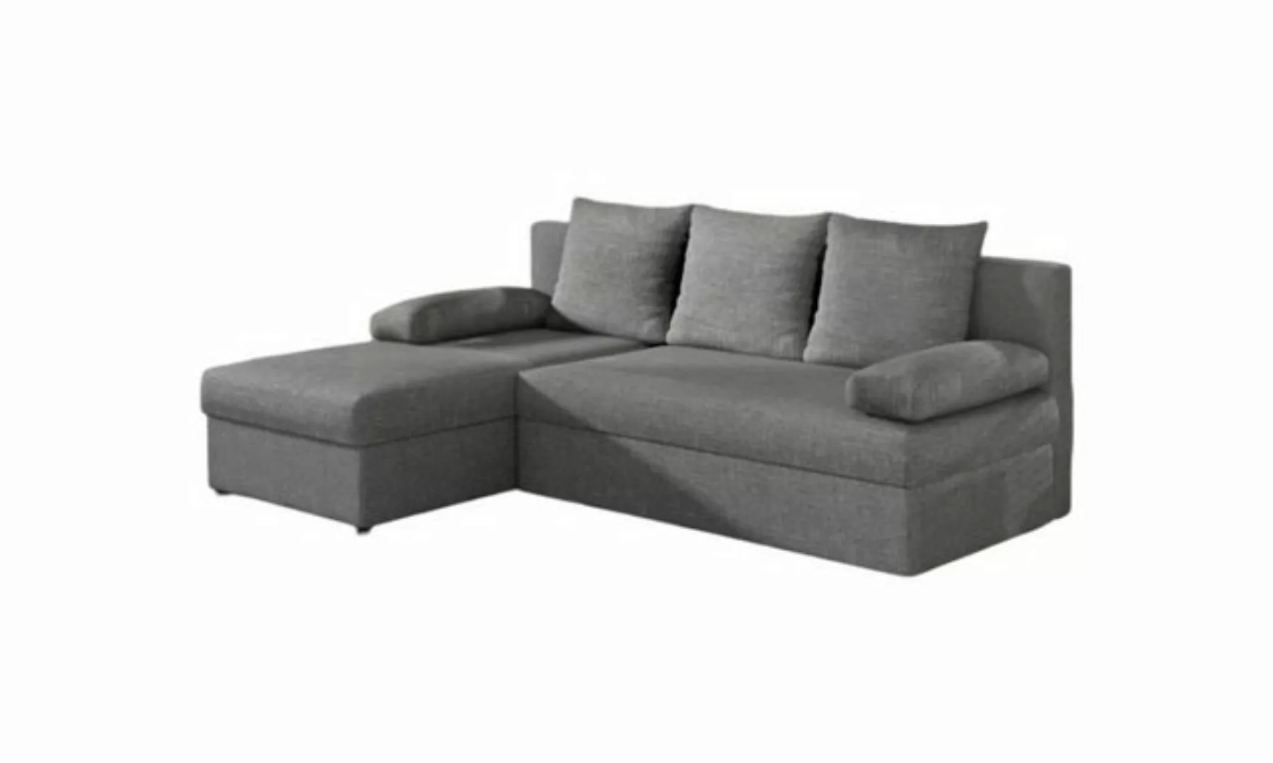 Baidani Sofa Designer Sofa Gino mit Stauraum und Schlaffunktion günstig online kaufen