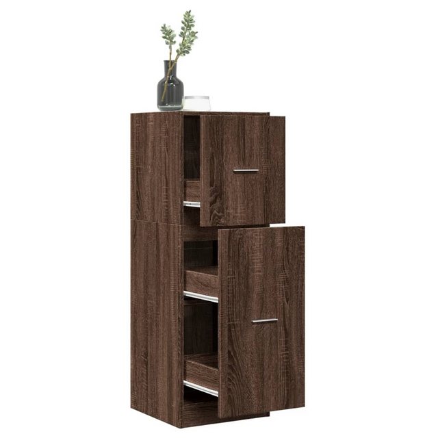 vidaXL Unterschrank Küchenschrank Apothekerschrank Eichen-Optik 40x41x118 c günstig online kaufen