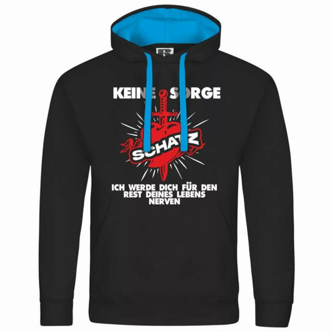 deinshirt Kapuzenpullover Herren Kapuzenpullover Keine Sorge Schatz Mit Pri günstig online kaufen