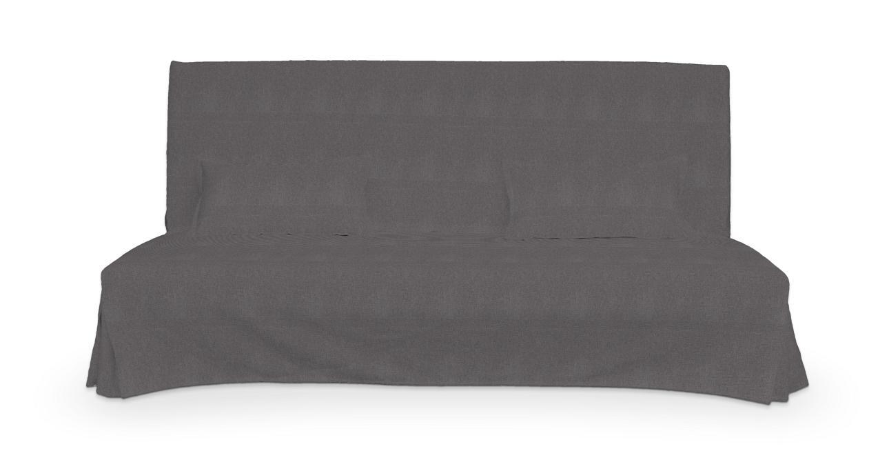 Bezug für Beddinge Sofa, lang mit zwei Kissenhüllen, dunkelgrau, Bezug für günstig online kaufen