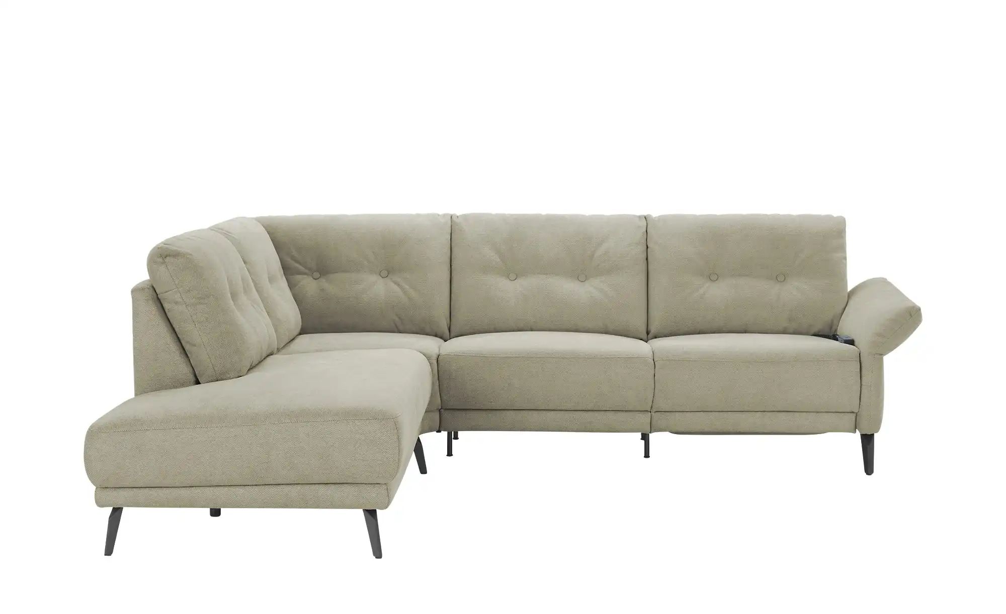 Jette Home Ecksofa   Scope ¦ grün ¦ Maße (cm): B: 258 H: 88 T: 221 Polsterm günstig online kaufen