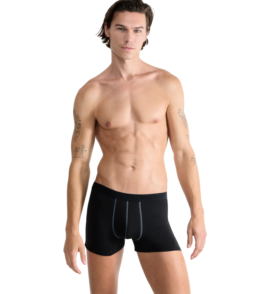 sloggi Retro Boxer "men 24/7 Short 2P", (Packung, 2 St.), Logobund, Herren- günstig online kaufen