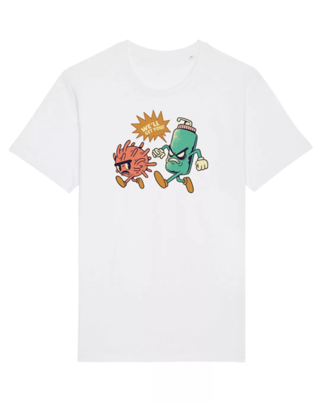 Coronavirus Cartoon | T-shirt Unisex günstig online kaufen