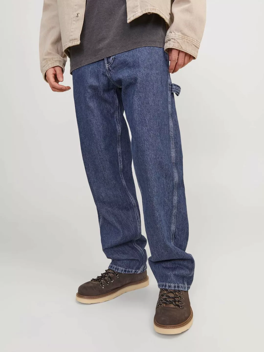 Jack & Jones Loose-fit-Jeans JJIEDDIE JJCARPENTER SBD 416 NOOS günstig online kaufen