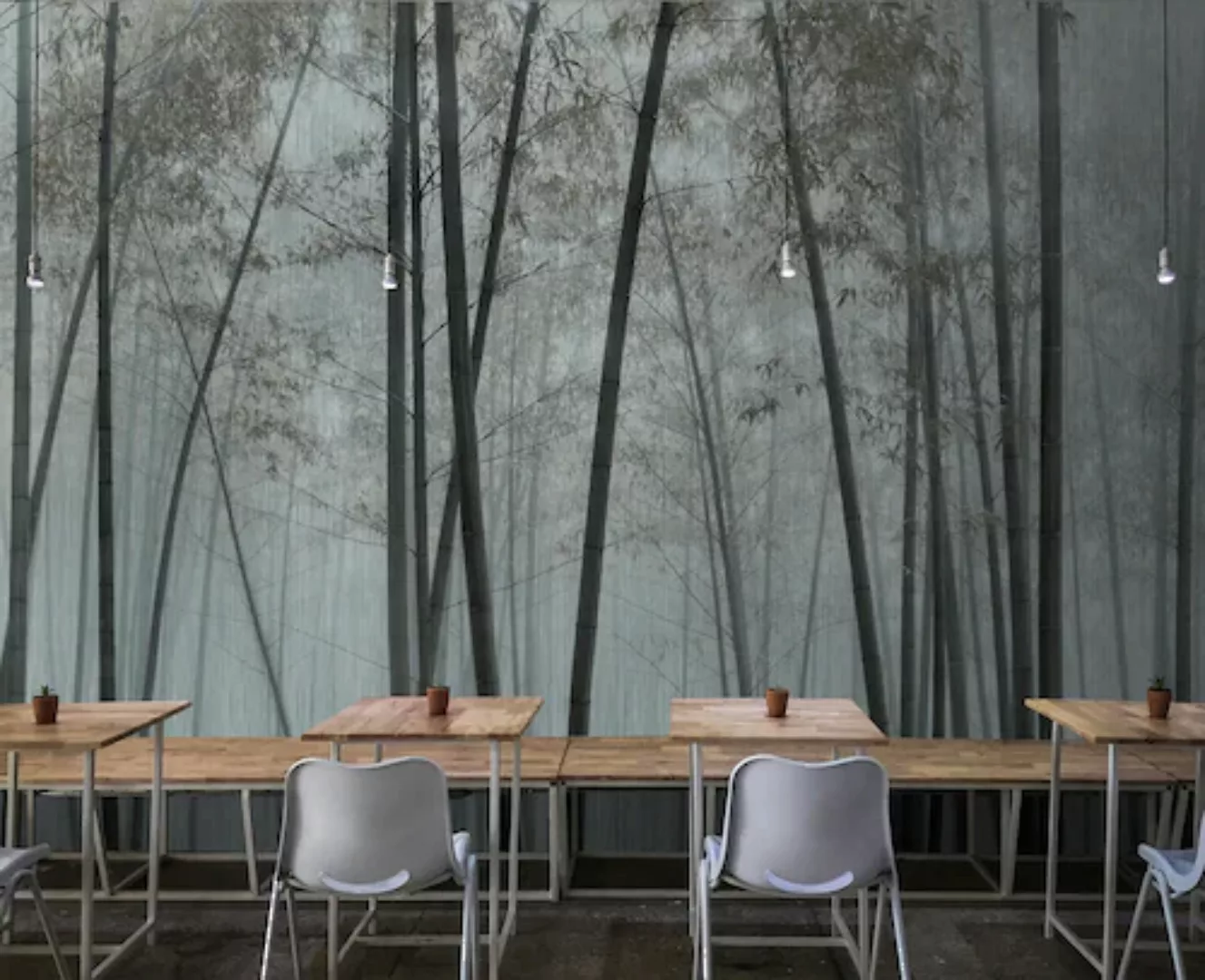 living walls Fototapete »Walls by Patel In The Bamboo« günstig online kaufen