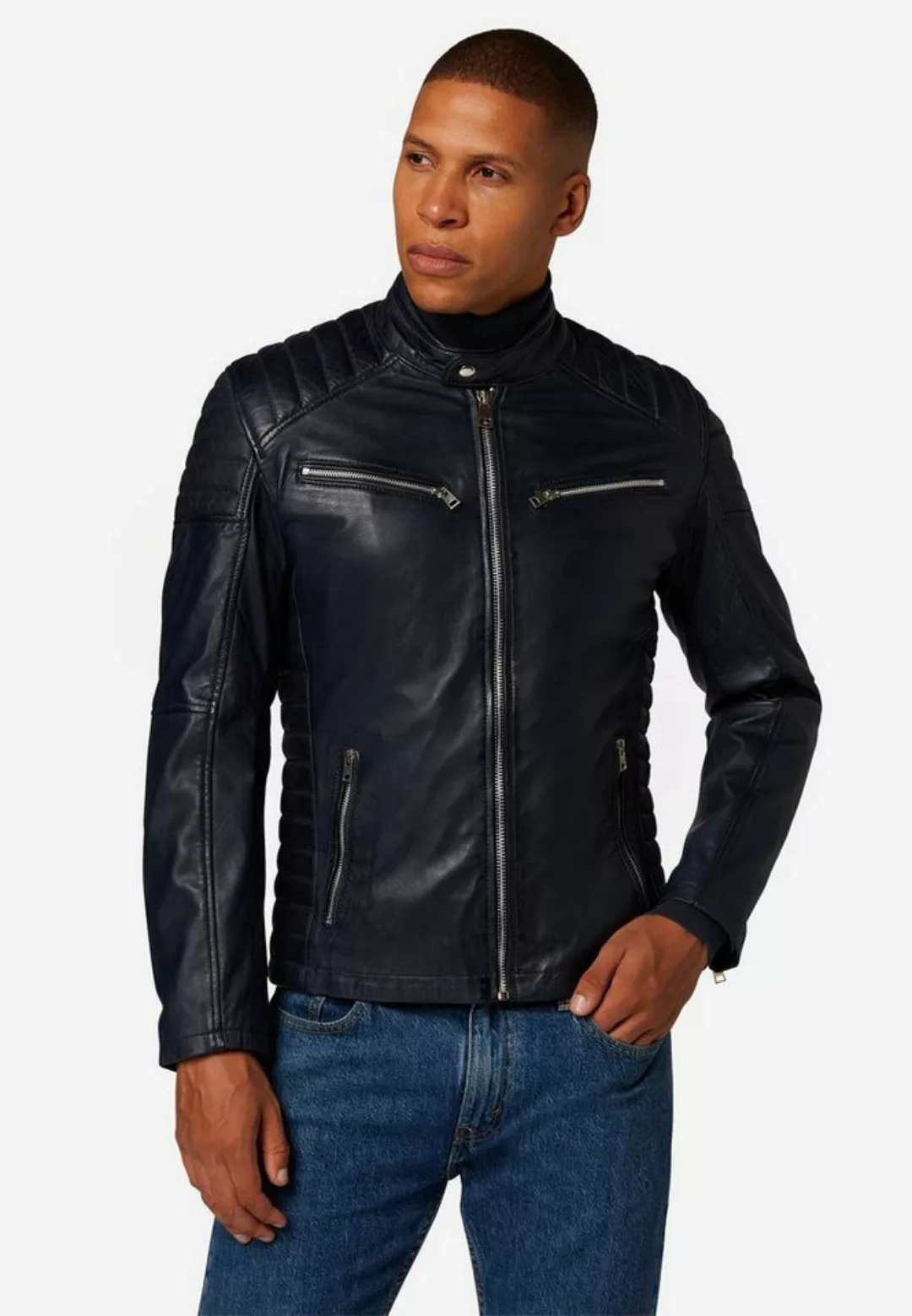 RICANO Lederjacke Cooper hochwertiges Lamm Leder günstig online kaufen