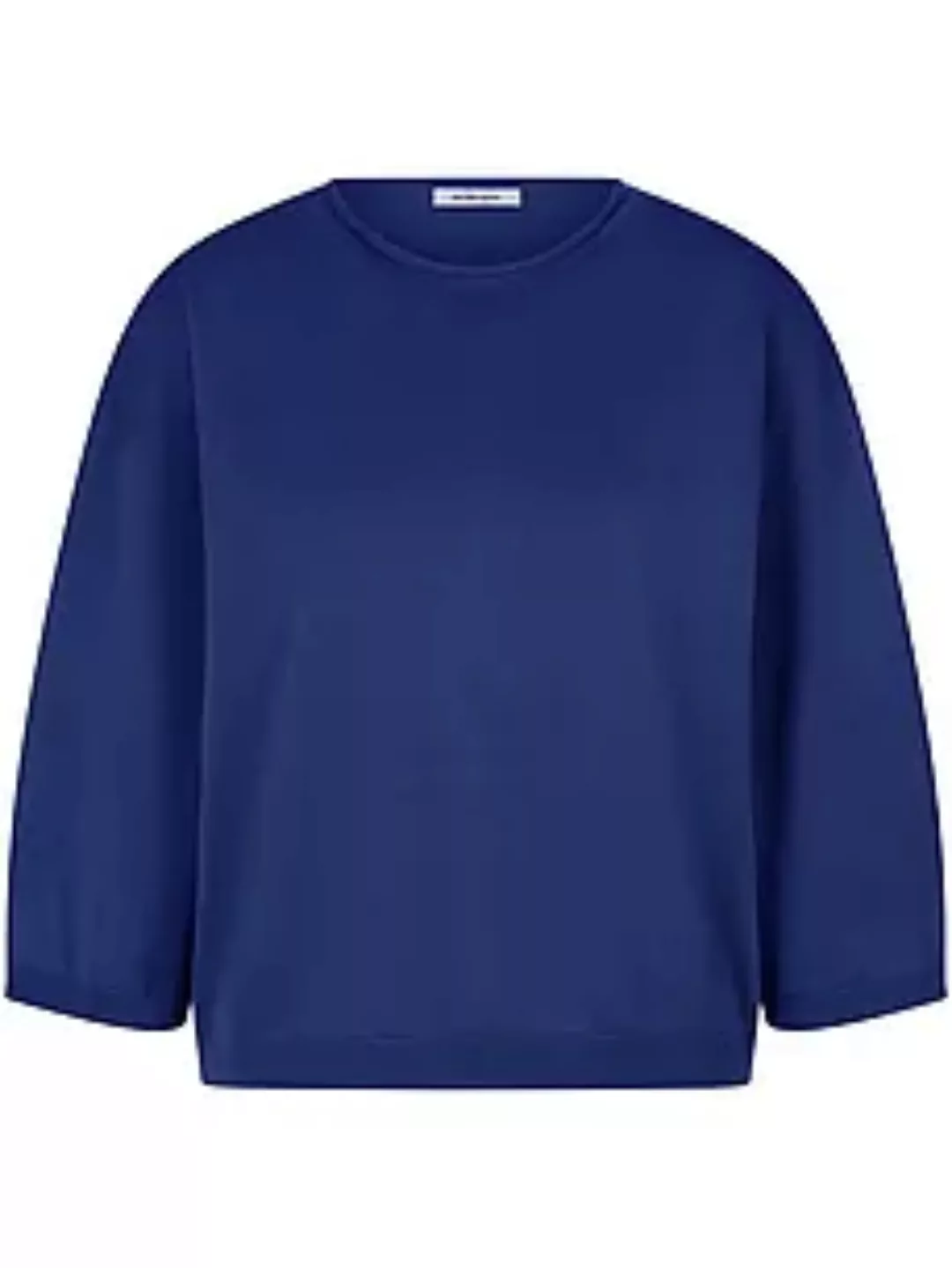 Rundhals-Pullover Peter Hahn blau günstig online kaufen