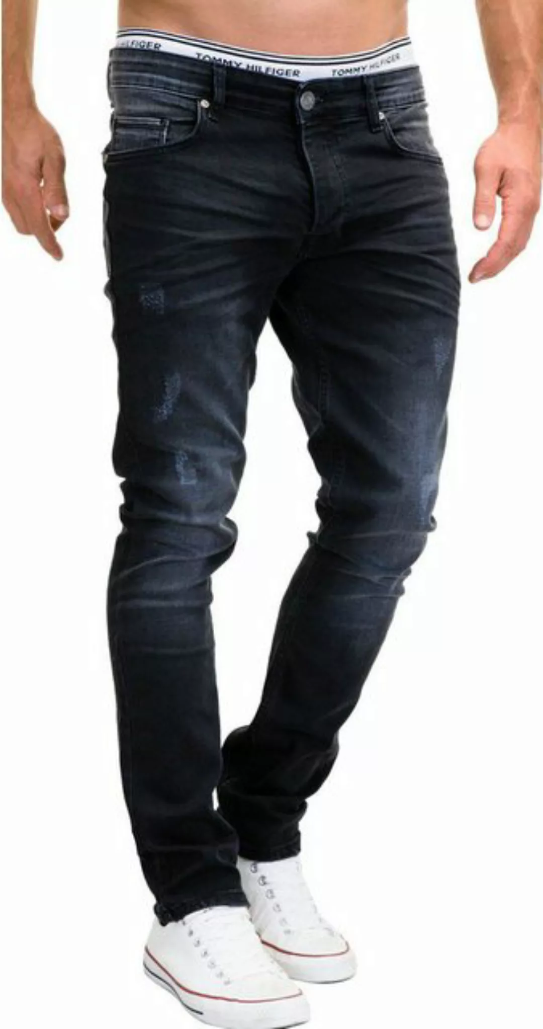 MERISH Slim-fit-Jeans MERISH Jeans Herren Slim Fit Jeanshose Stretch Design günstig online kaufen