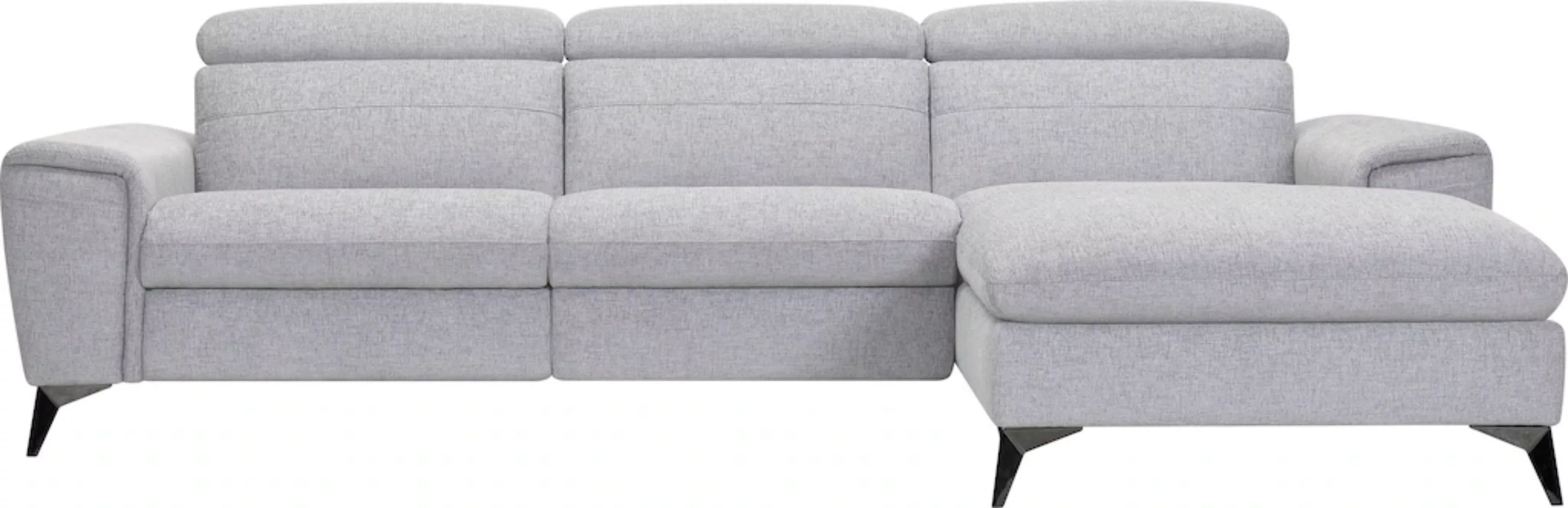 Places of Style Ecksofa "Theron, L-Form, 263 cm,", elektrische Relaxfunktio günstig online kaufen