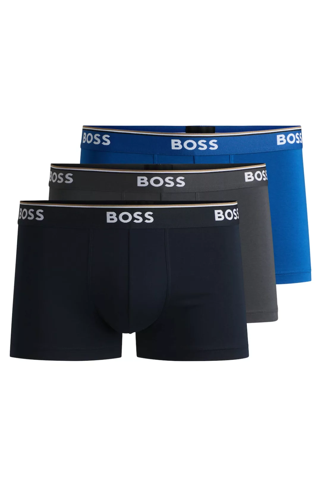 BOSS Boxer, (Packung, 3 St., 3er-Pack), mit BOSS Schriftzug auf dem Bund günstig online kaufen