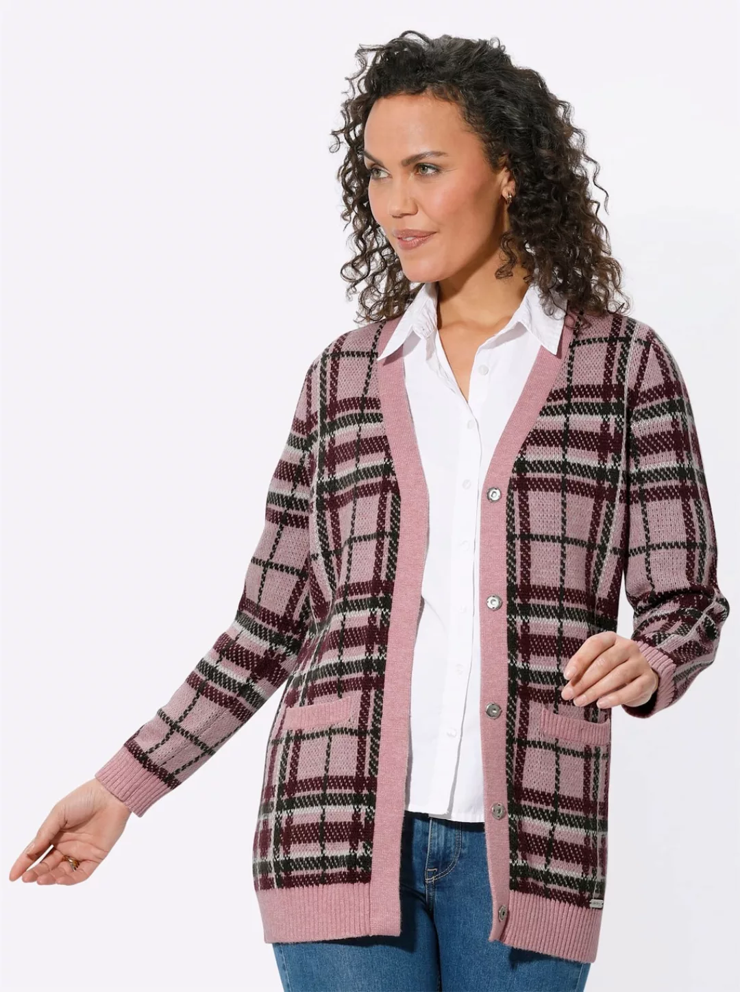 Casual Looks Longstrickjacke günstig online kaufen