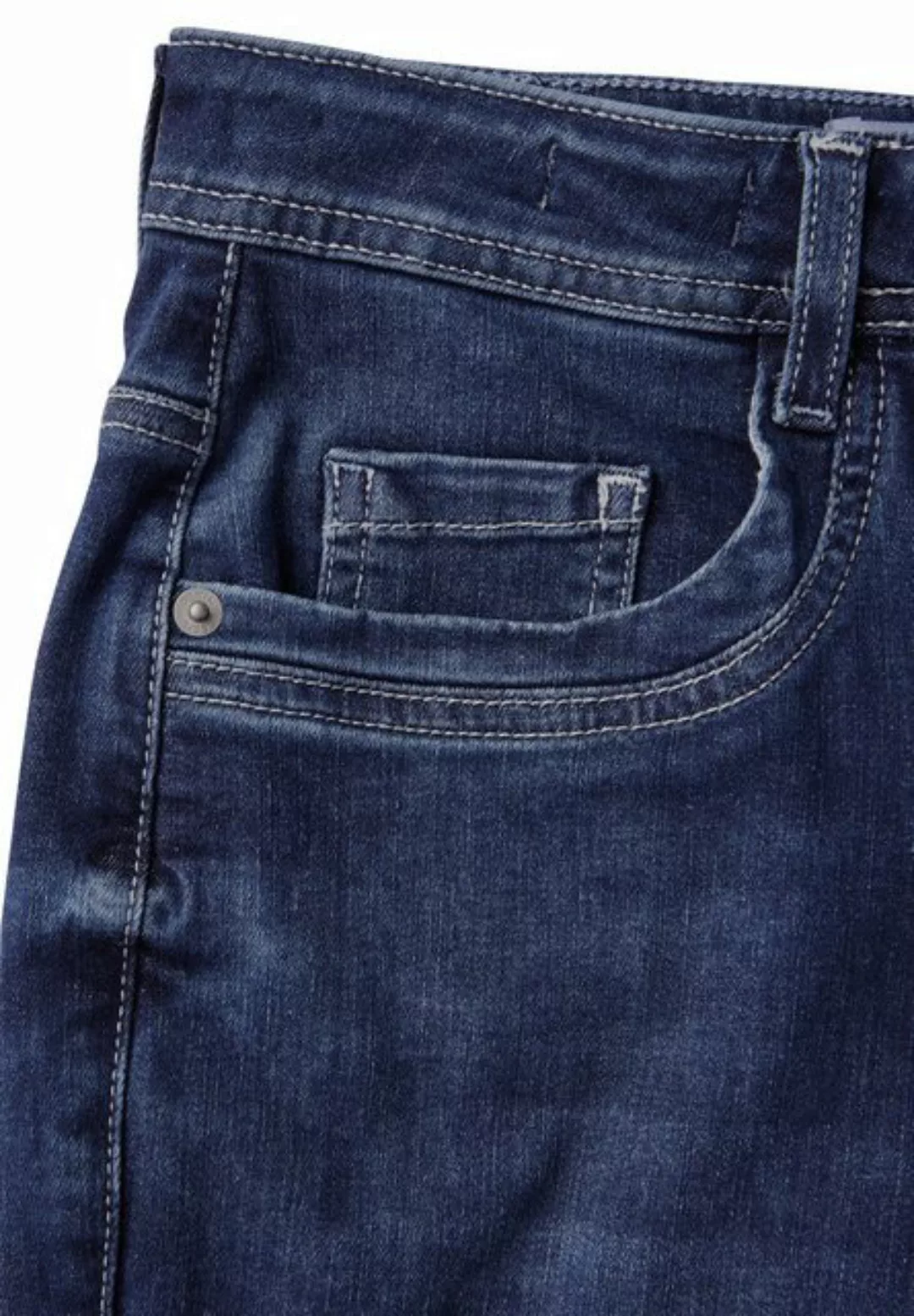 Cecil Slim-fit-Jeans, in dunkelblauer Waschung günstig online kaufen