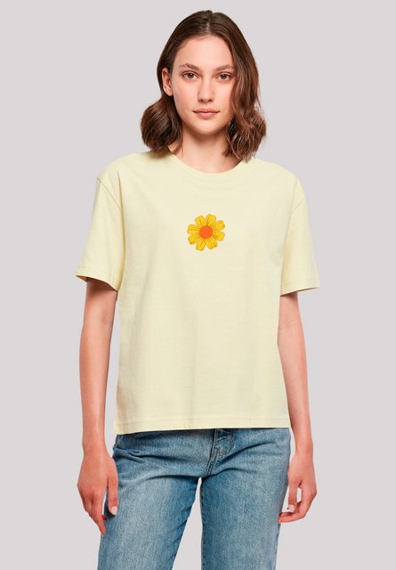 emoji couture T-Shirt Golden diamonds flower orange center Premium Qualität günstig online kaufen