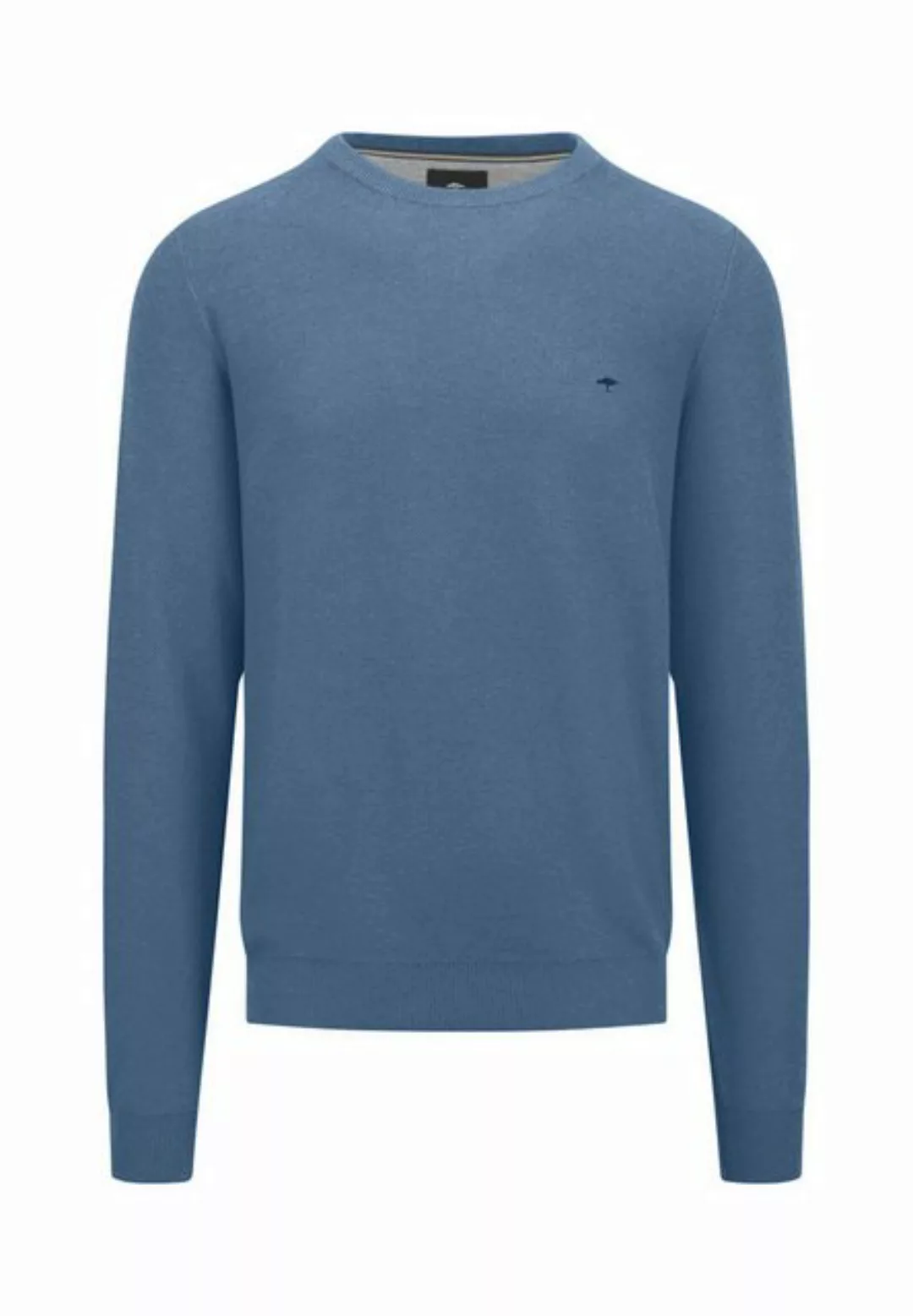 FYNCH-HATTON Strickpullover Herren Pullover aus Baumwolle (1-tlg) günstig online kaufen