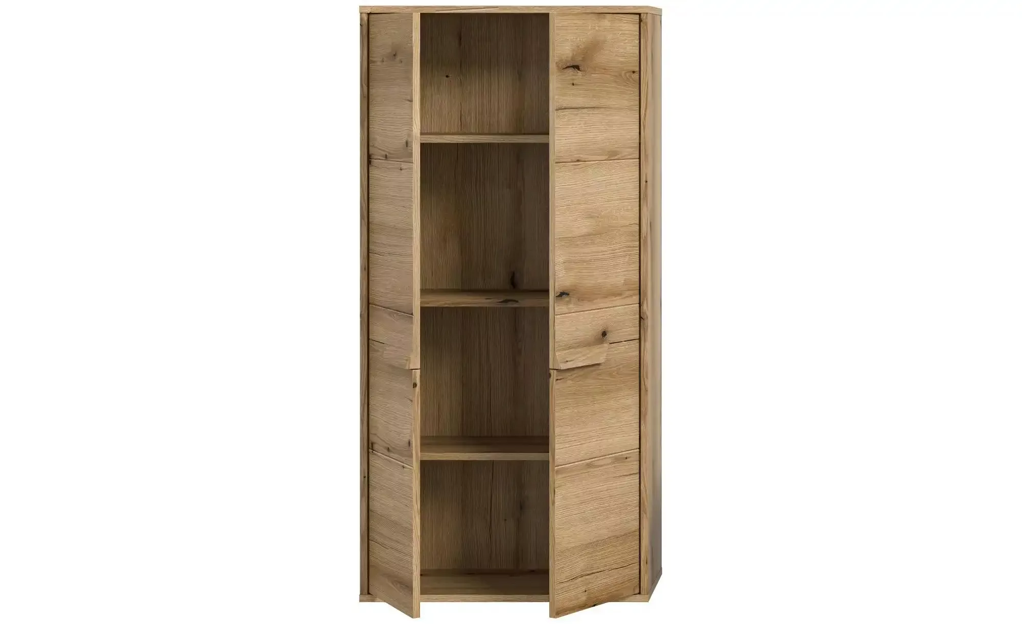 freiraum Midischrank in Evoke Oak, Spannplatte/MDF - 64x132x32cm (BxHxT) günstig online kaufen