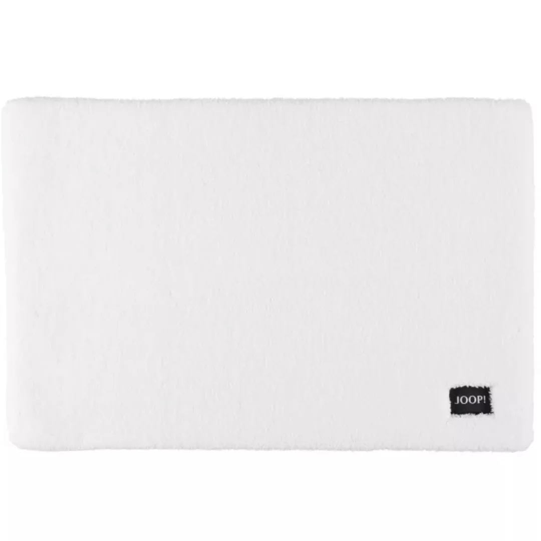 JOOP! Badteppich Basic 11 - Farbe: Weiß - 001 - 60x90 cm günstig online kaufen