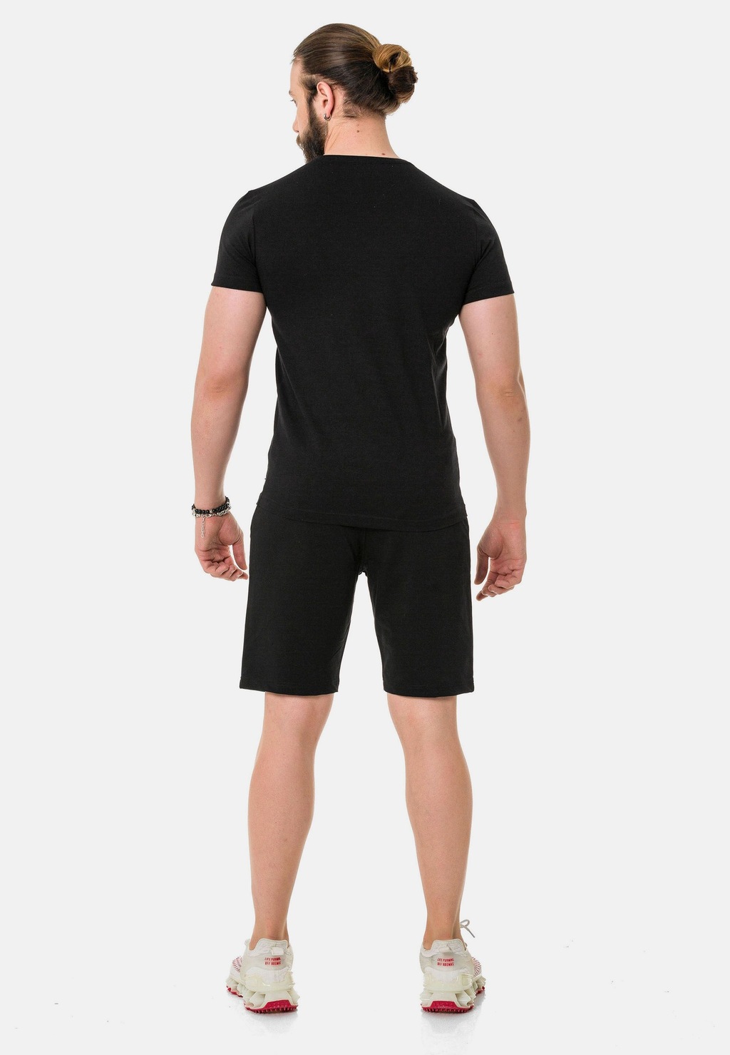 Cipo & Baxx Stoffhose "Hose", mit Bein-Print günstig online kaufen