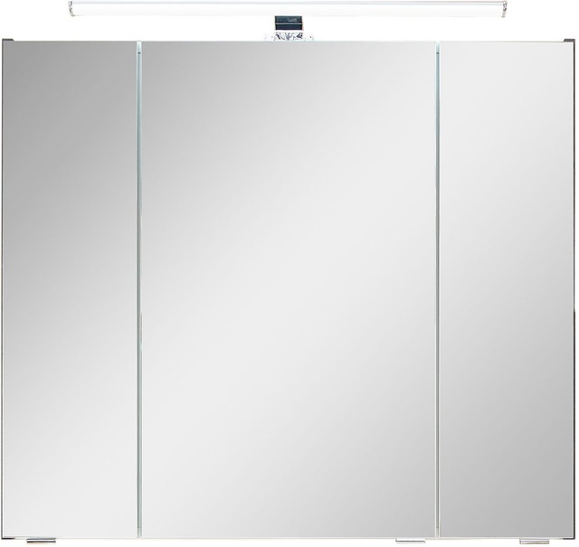 Saphir Badezimmerspiegelschrank »Quickset 945 Badschrank, 3 Spiegeltüren, 6 günstig online kaufen