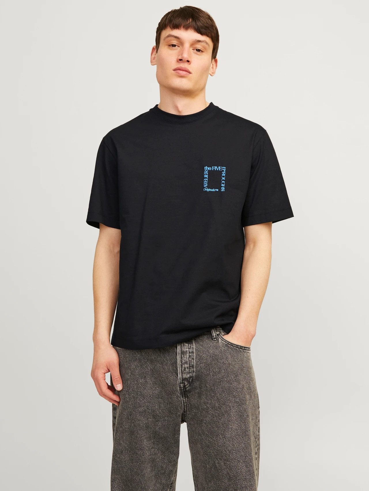 Jack & Jones Kurzarmshirt JORBROOKLYN GRAPHIC günstig online kaufen