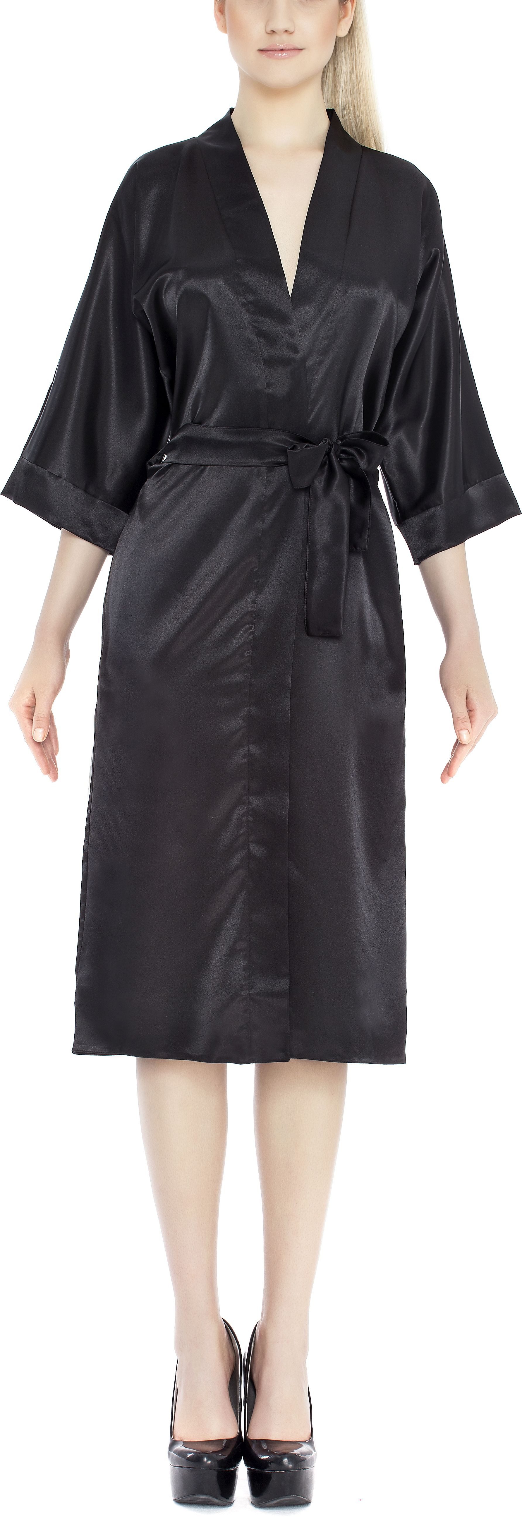 DKaren Morgenmantel Damen Morgenmantel aus Satin günstig online kaufen