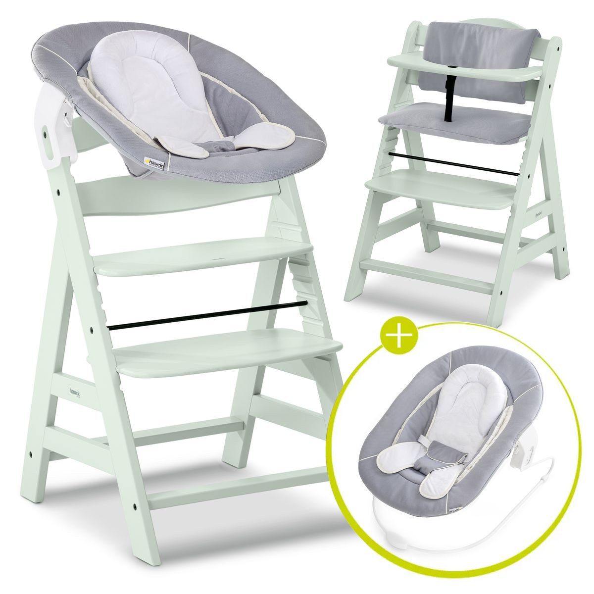 Hauck Hochstuhl Alpha Plus Mint Newborn günstig online kaufen