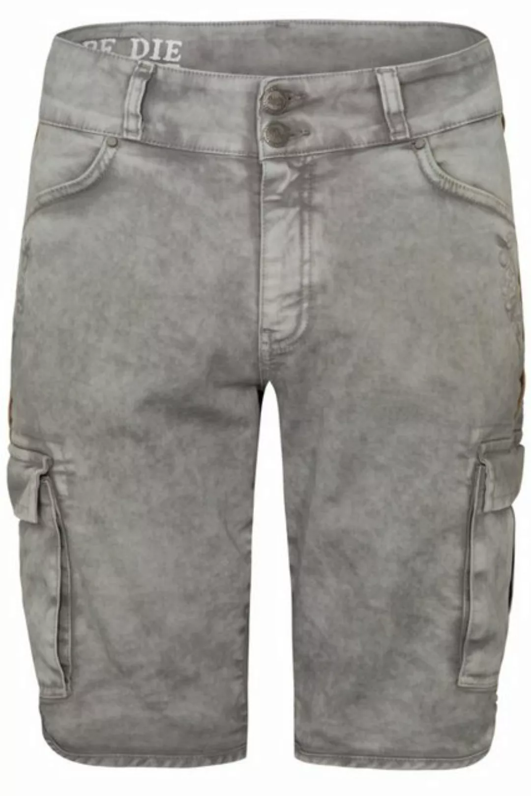 Hangowear Trachtenjeans Jeans Bermuda Herren - HECTOR CARGO - hellgrau günstig online kaufen