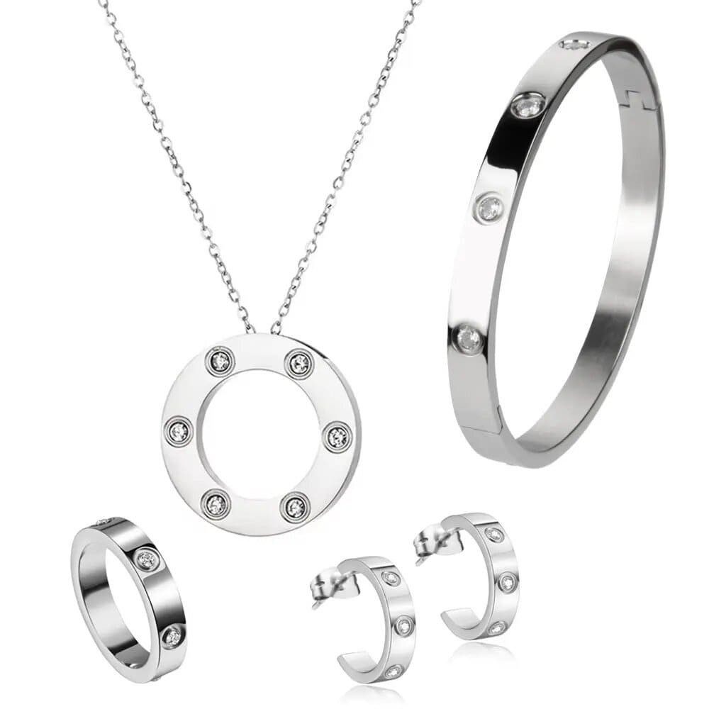 ROUGEMONT Diamantring Funkelnder Damen Solitär Moissanit günstig online kaufen