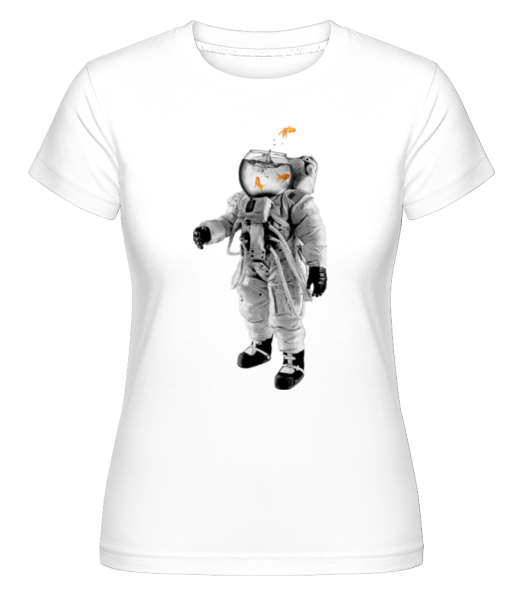 Goldfisch Astronaut · Shirtinator Frauen T-Shirt günstig online kaufen