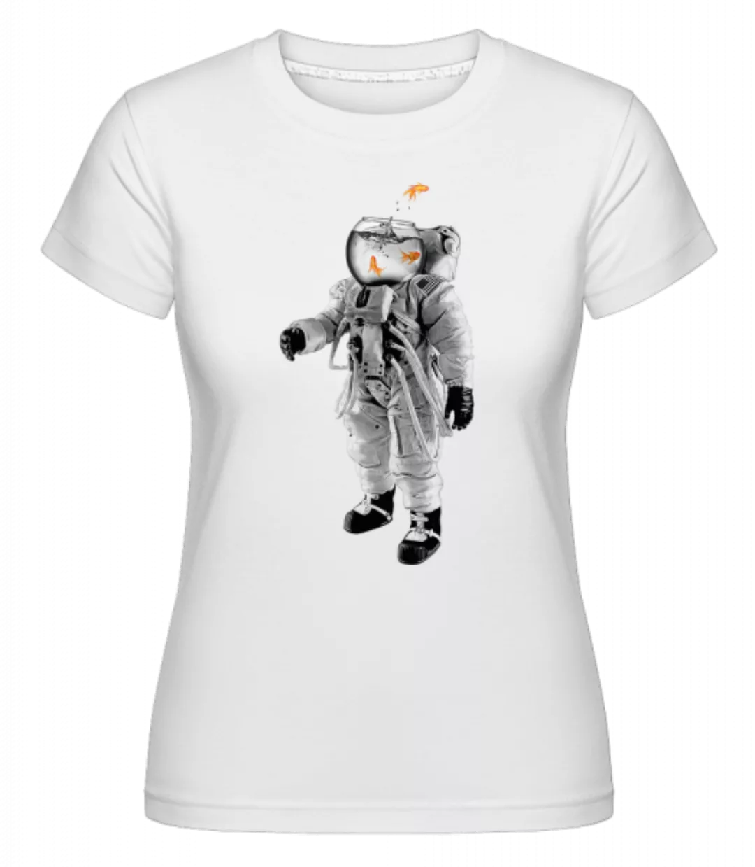 Goldfisch Astronaut · Shirtinator Frauen T-Shirt günstig online kaufen