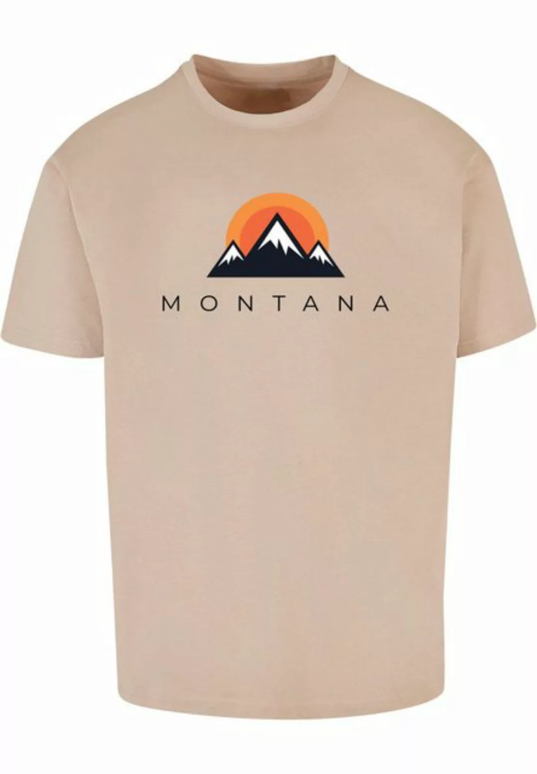 Merchcode T-Shirt Merchcode Herren Montana Heavy Oversize Tee-BY102 (1-tlg) günstig online kaufen