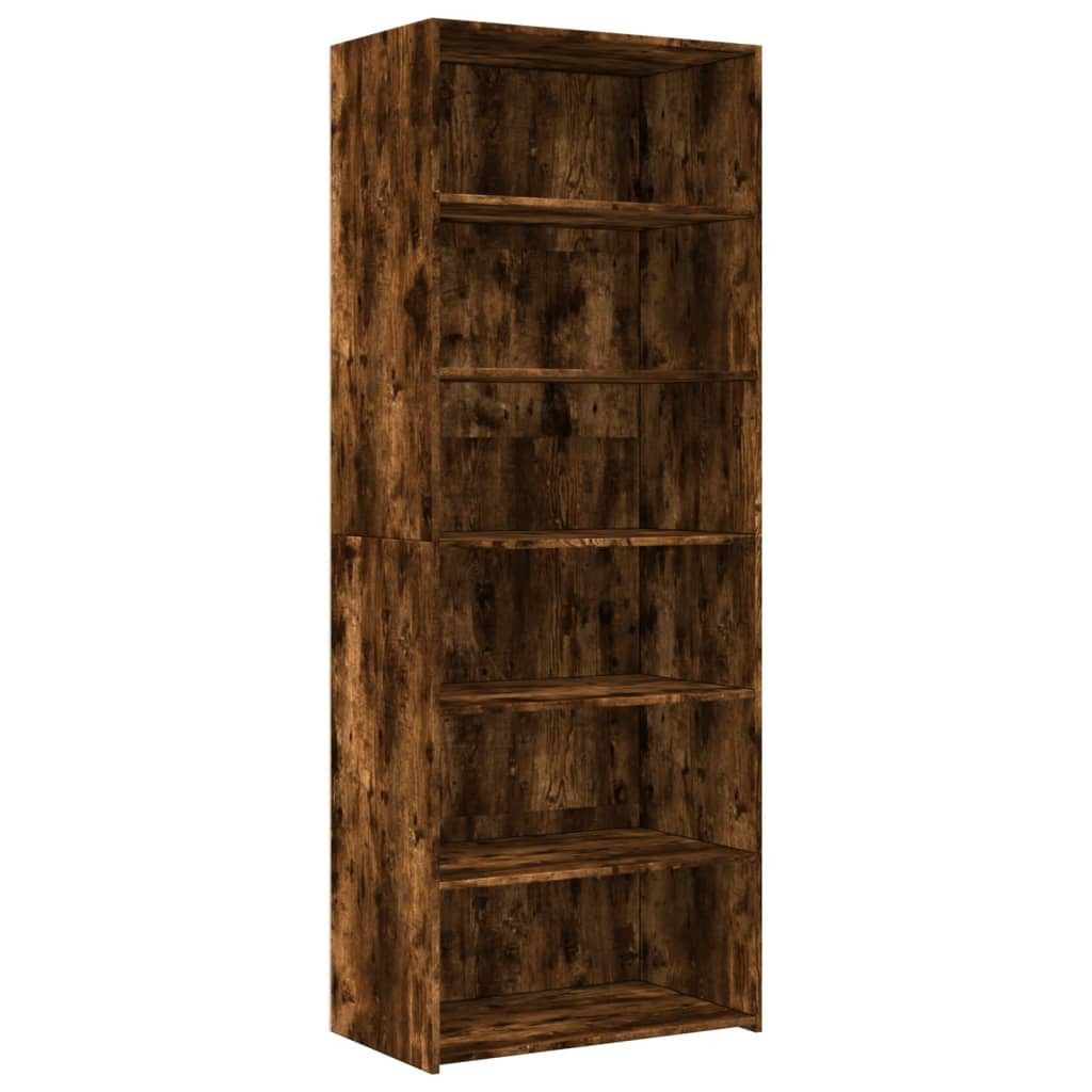 vidaXL Highboard Highboard Räuchereiche 70x41x185 cm günstig online kaufen