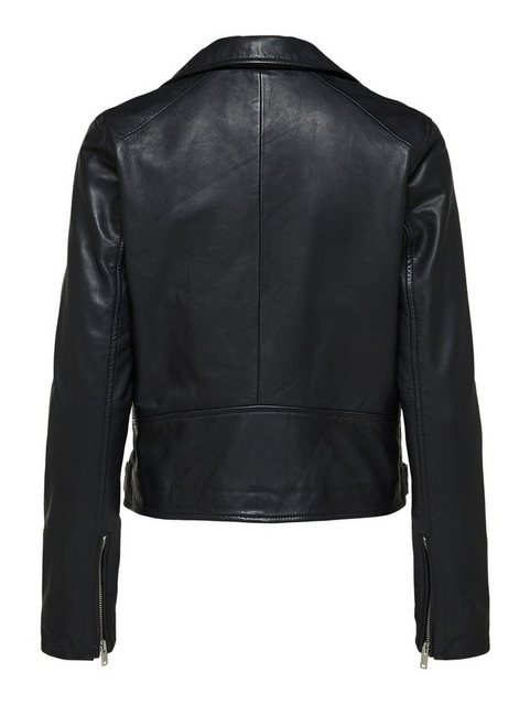 SELECTED FEMME Lederjacke Kurze Leder Jacke Lammleder Biker Jacket SLFKATIE günstig online kaufen