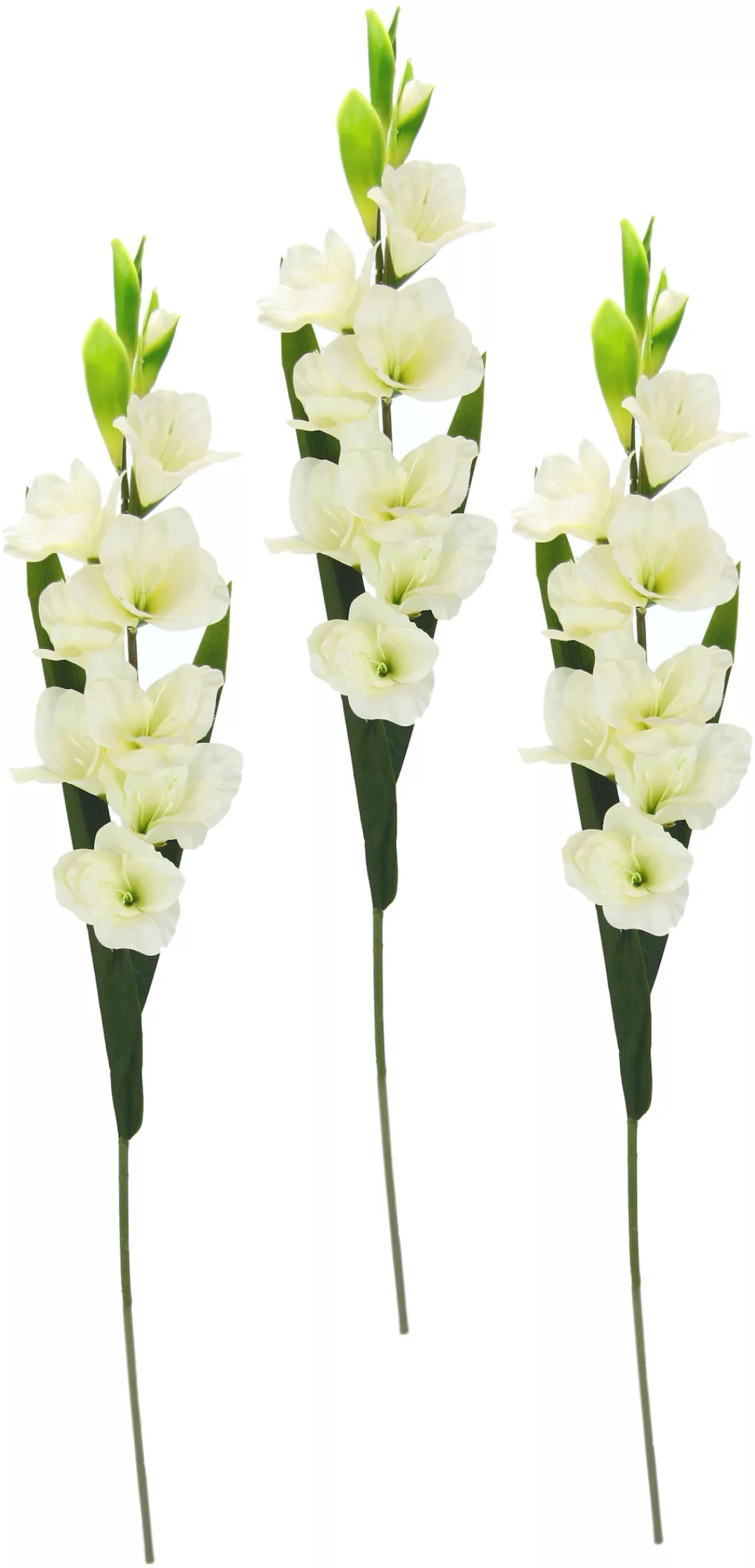 I.GE.A. Kunstblume "Gladiole", 3er Set günstig online kaufen