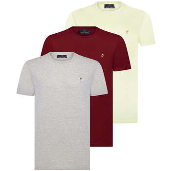 Jacey Quinn  T-Shirt 3 Pack Basic T-Shirt günstig online kaufen